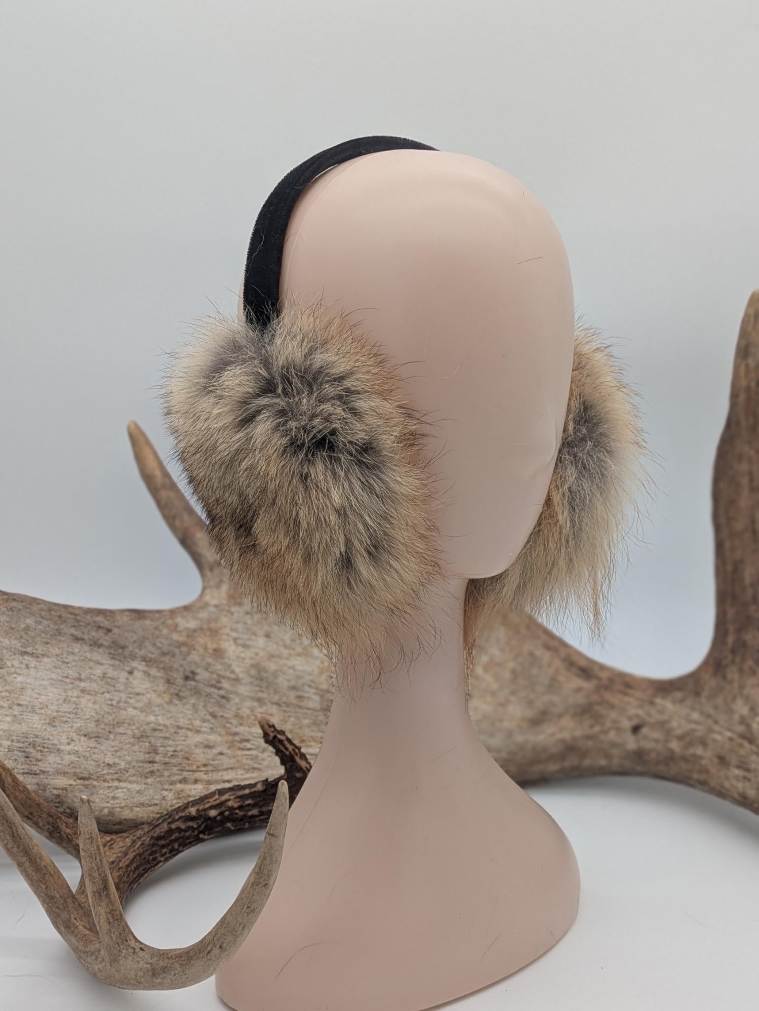 Natural Fur Earmuffs
