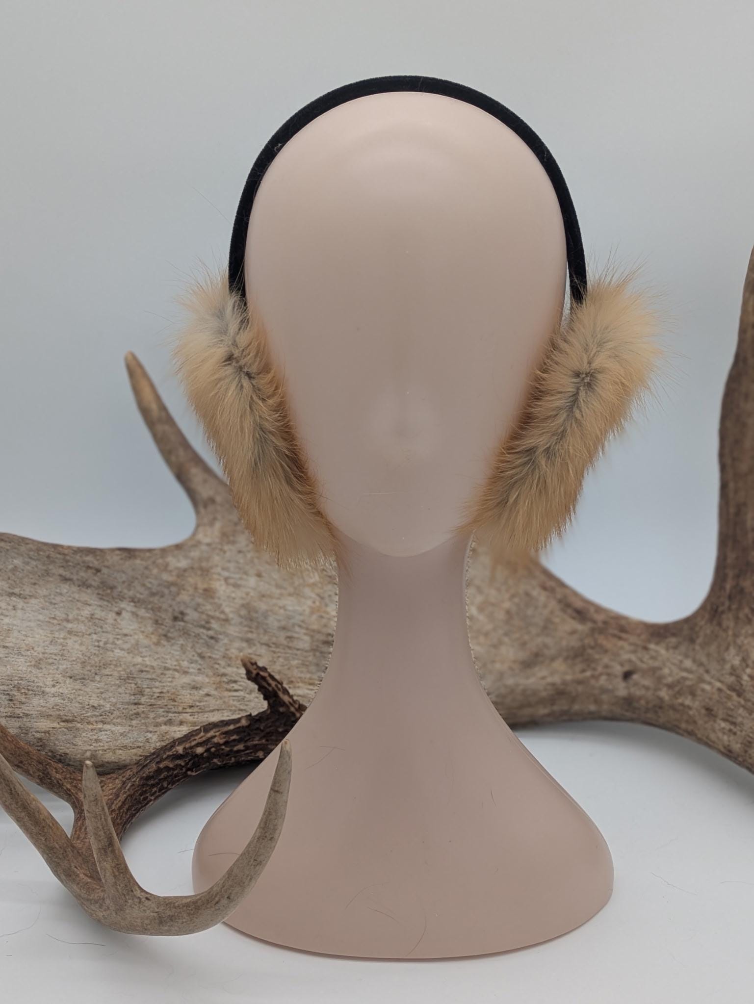 Natural Fur Earmuffs