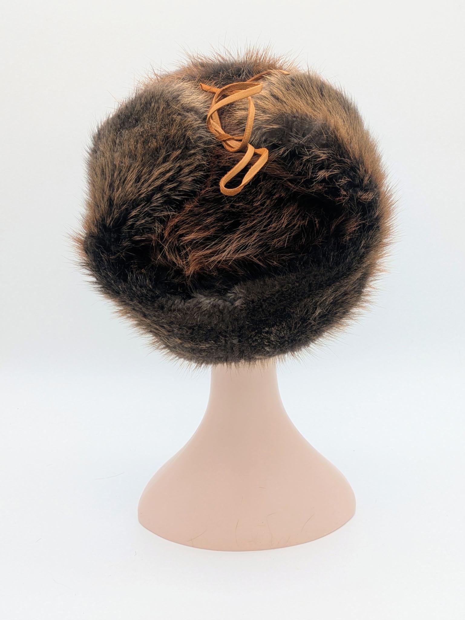 Beaver Fur Trapper Hat