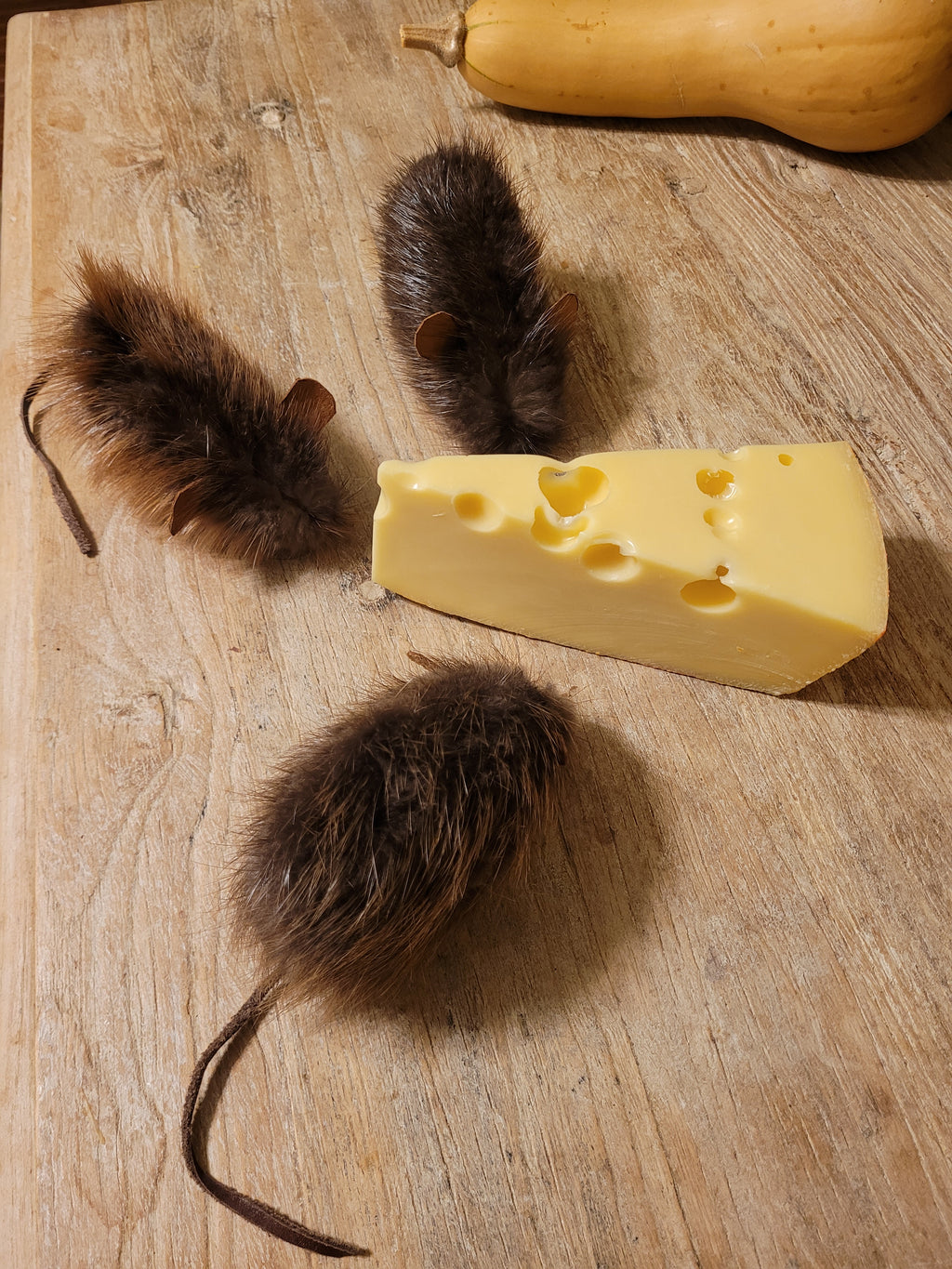 Beaver Fur Cat Toy