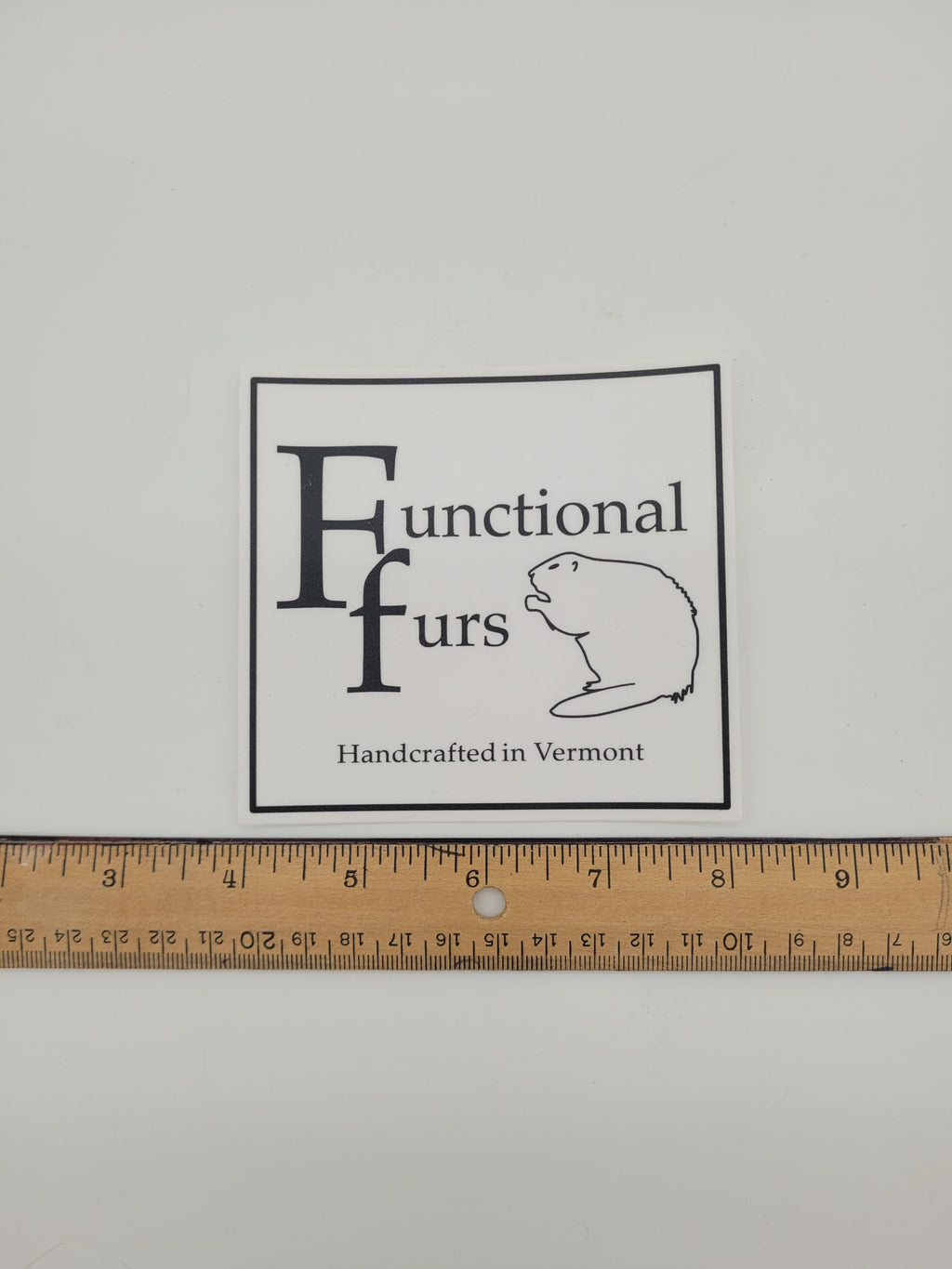 Large Functional Furs Sticker