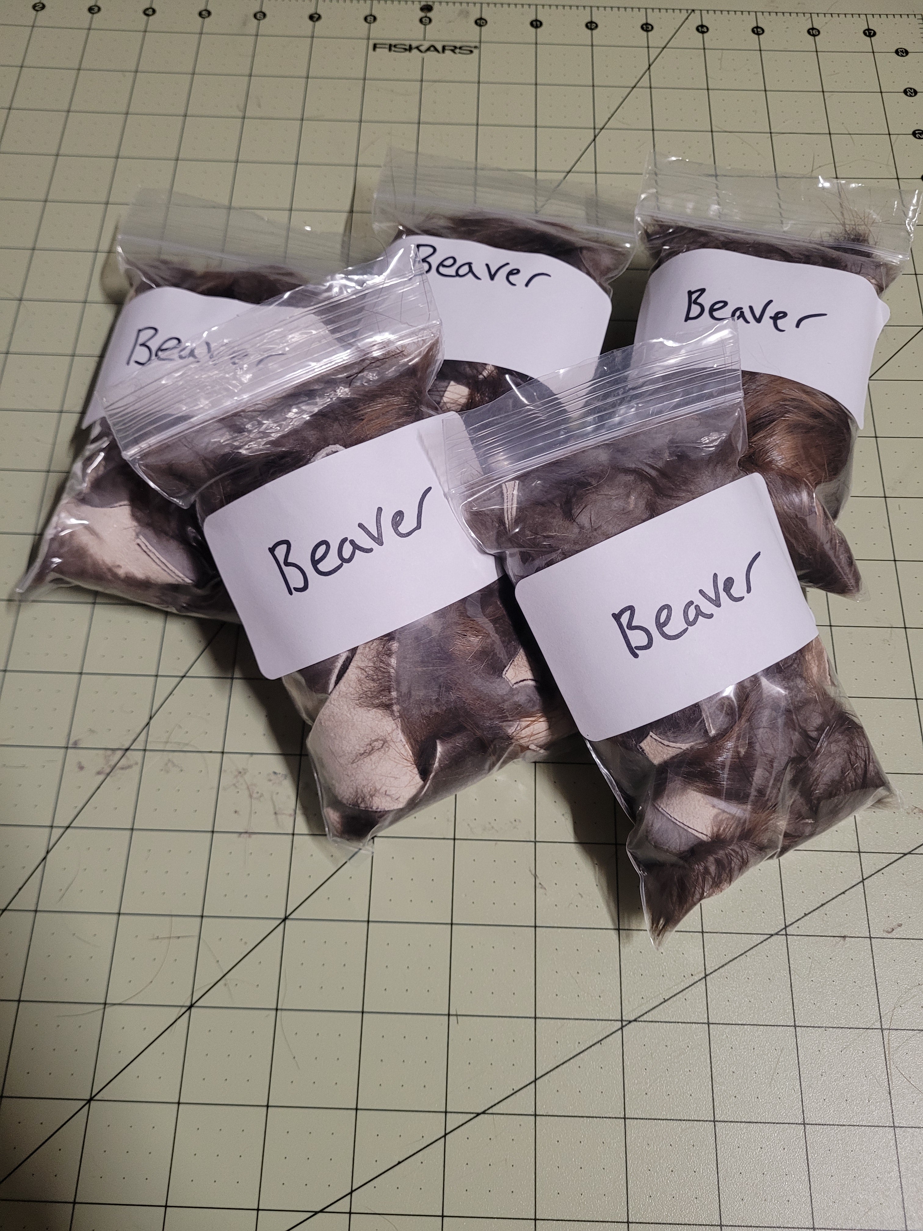 Tanned Fur Pieces