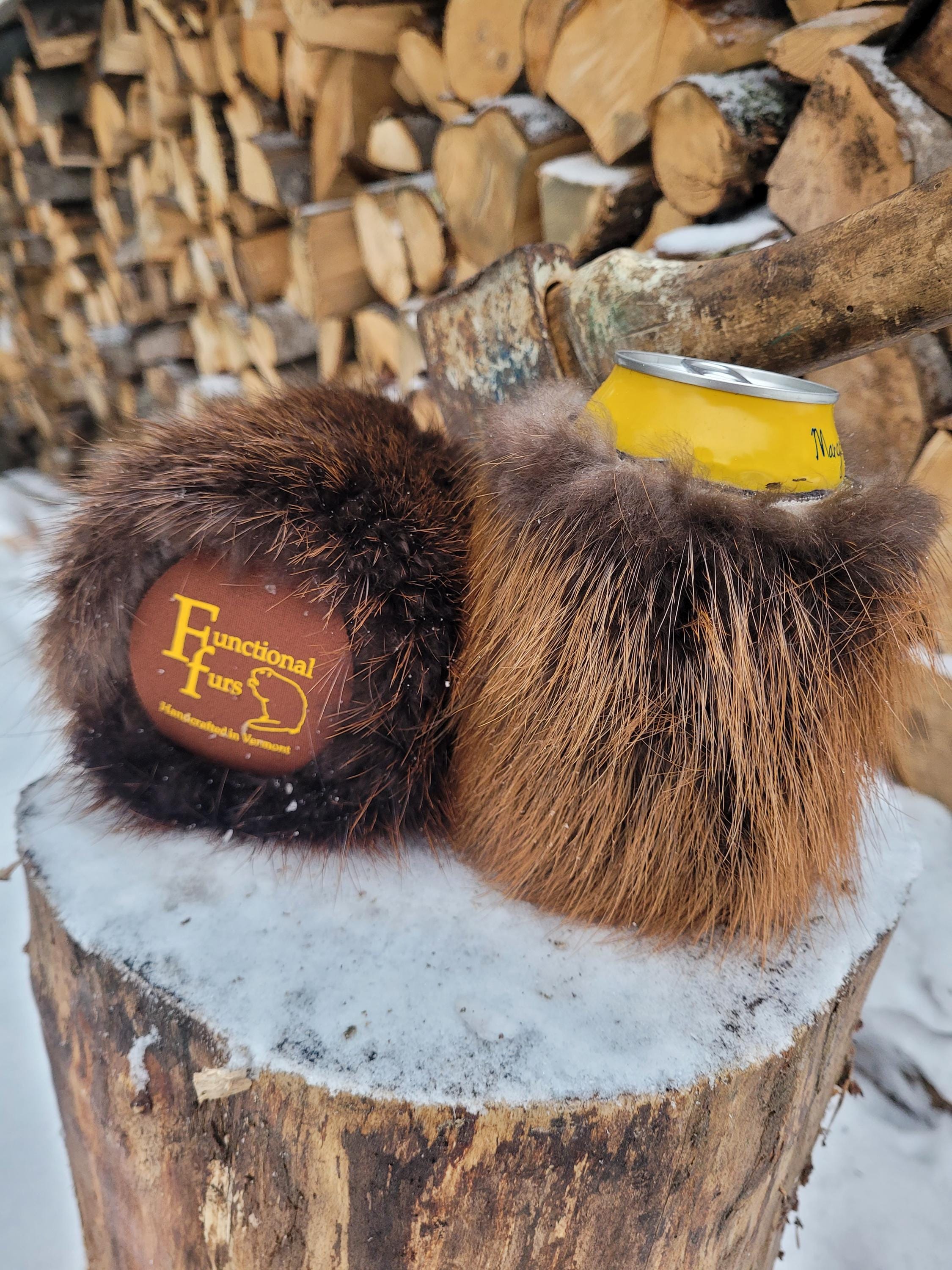 Beaver Can Cooler