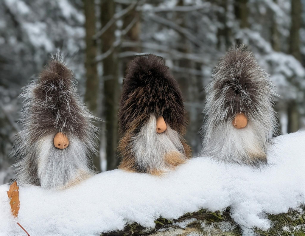 Natural Fur Gnome