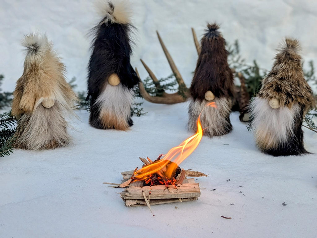 Natural Fur Gnome
