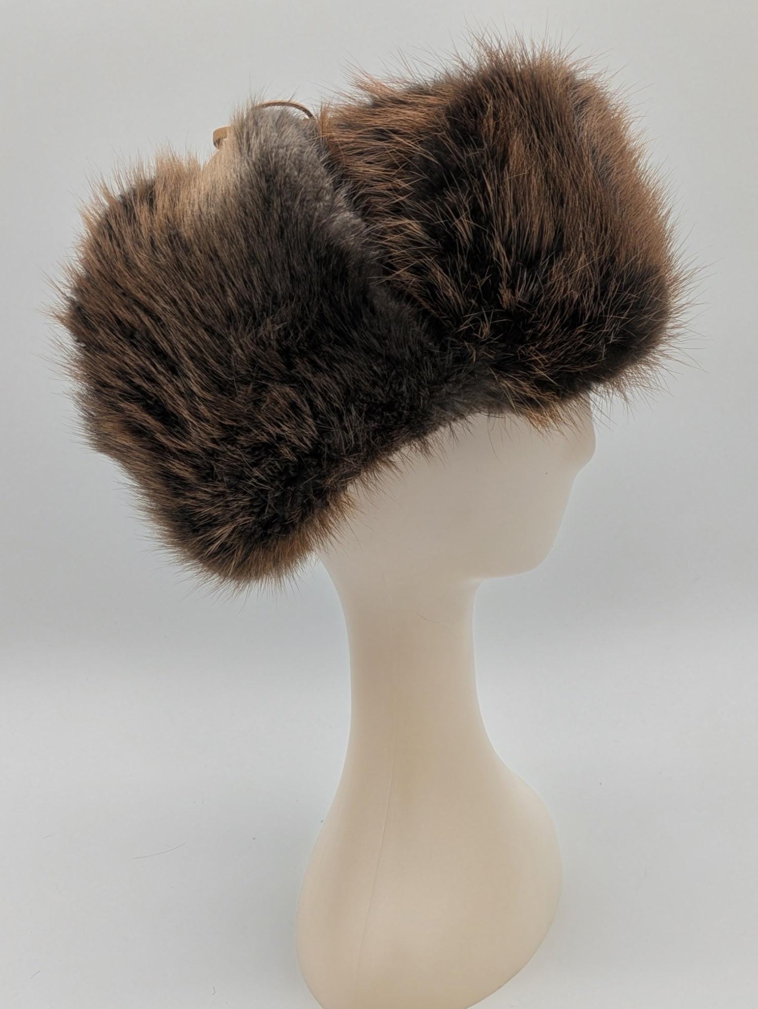Beaver Fur Trapper Hat