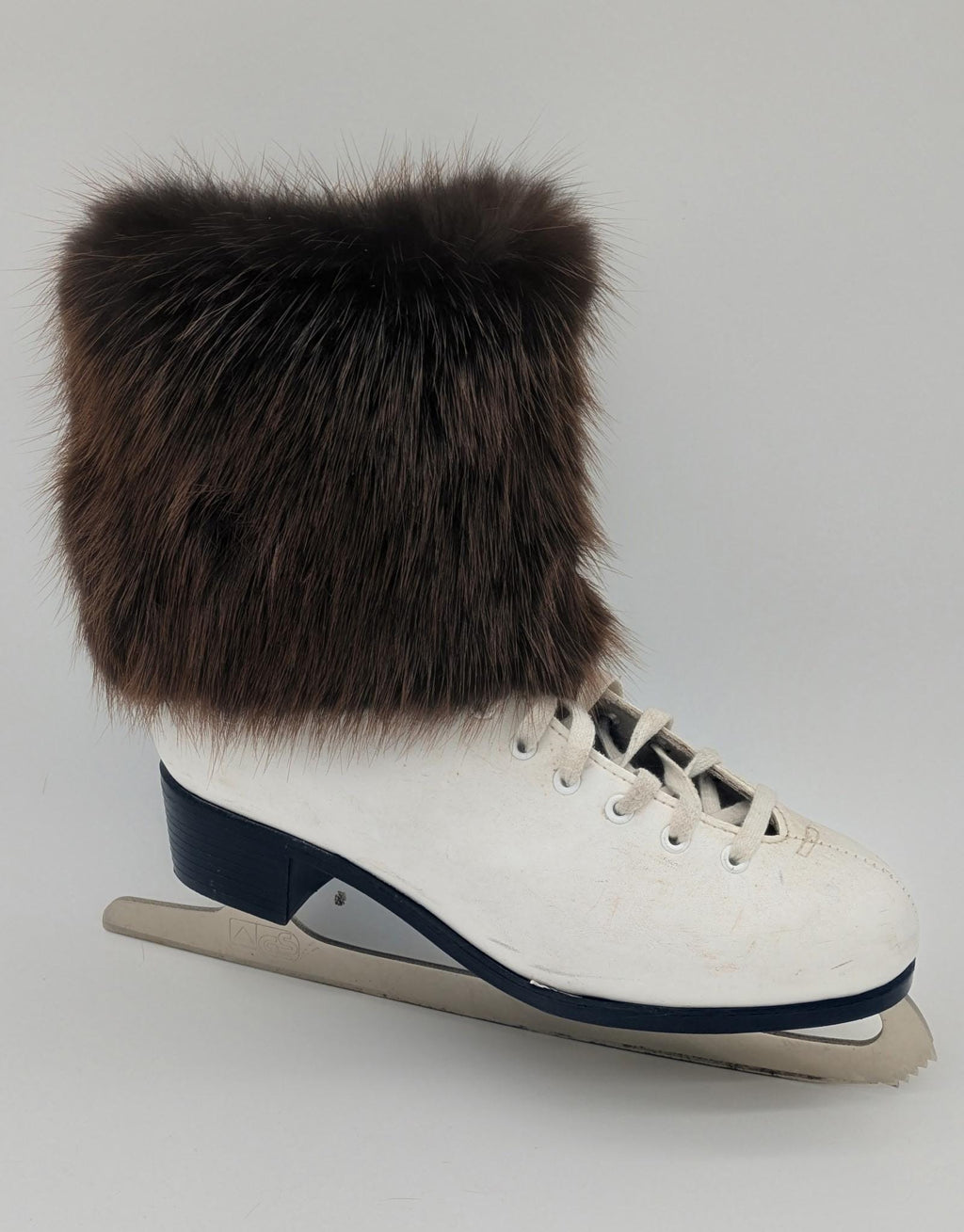 Beaver Fur Slip-on Boot Cuffs