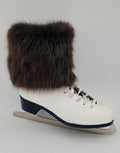 Beaver Fur Slip-on Boot Cuffs