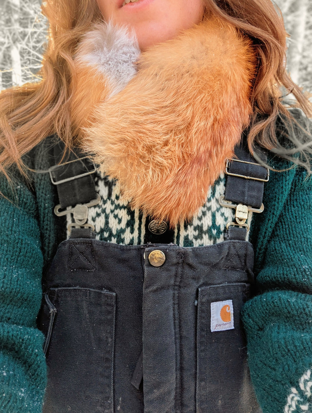 Red Fox Headband/Neck warmer