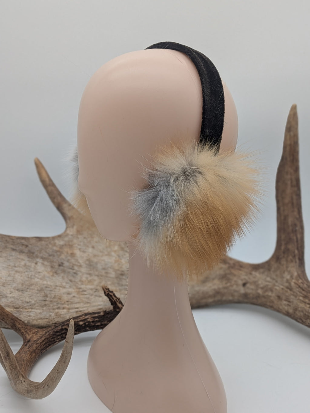 Natural Fur Earmuffs