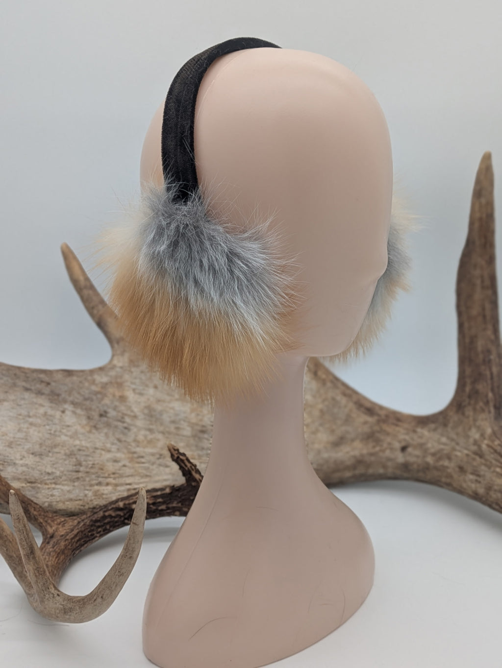 Natural Fur Earmuffs