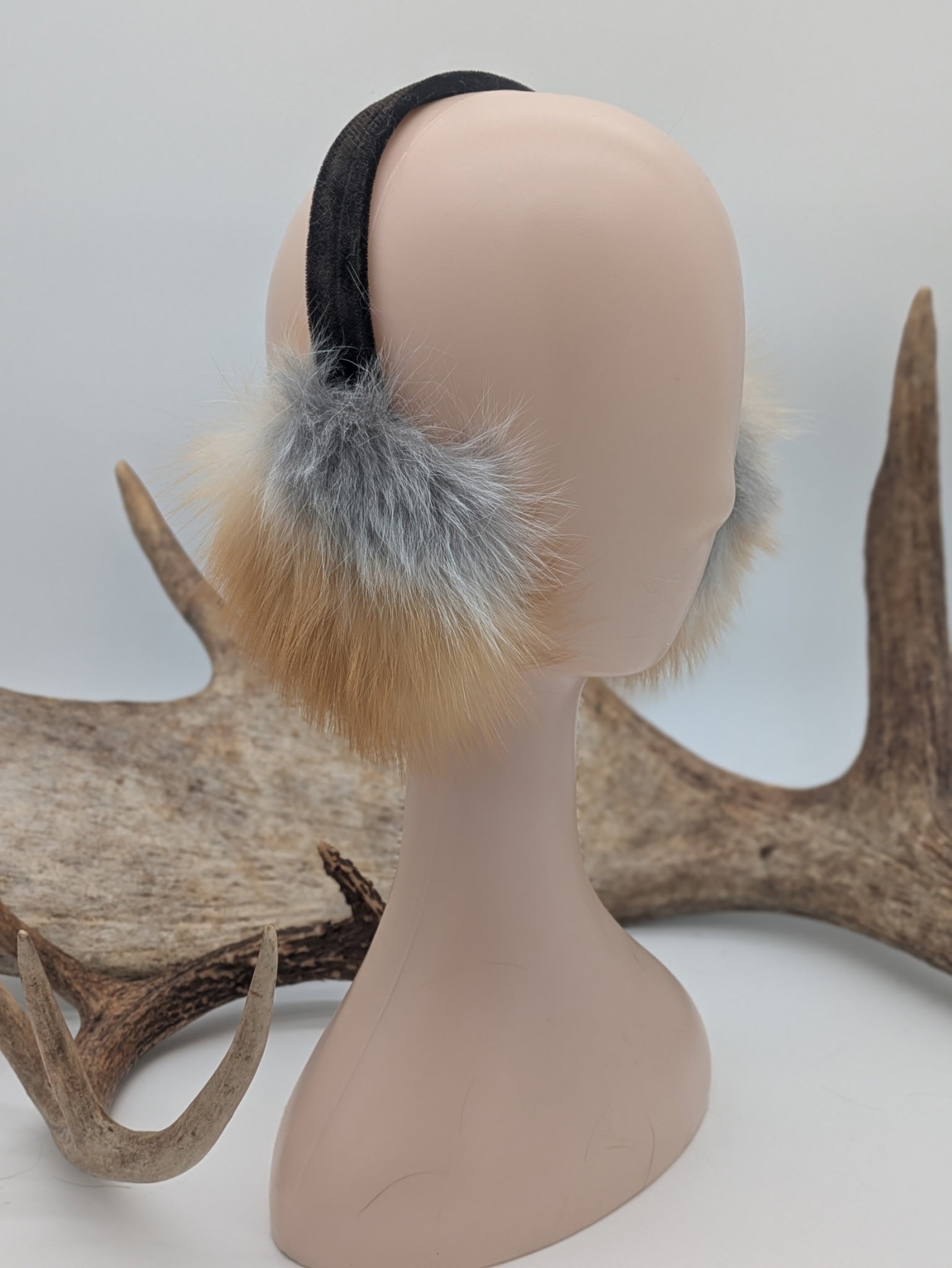 Natural Fur Earmuffs