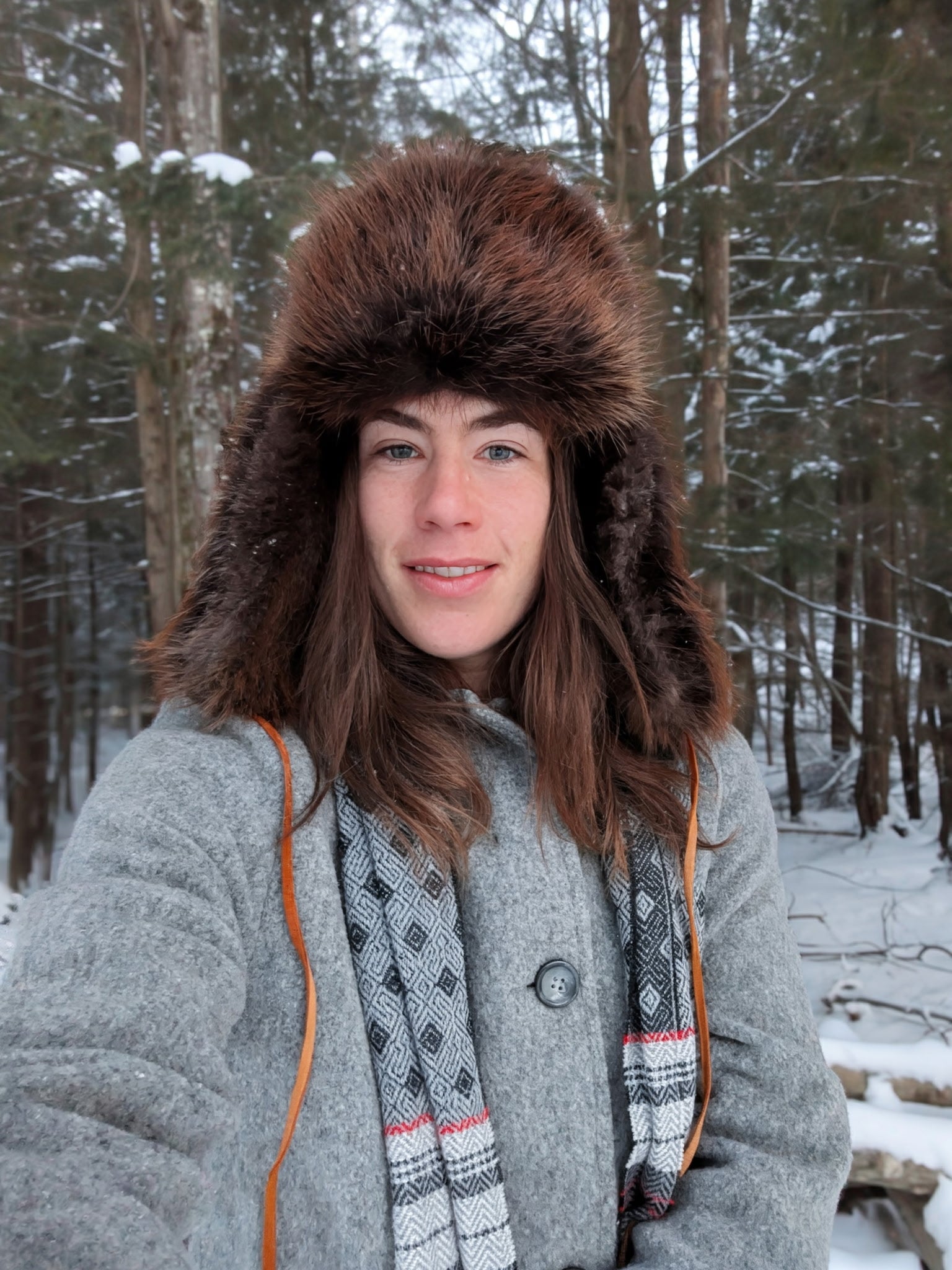 Beaver Fur Trapper Hat