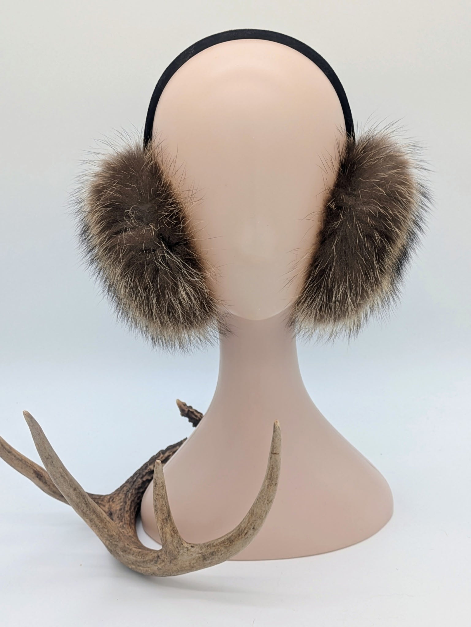 Natural Fur Earmuffs