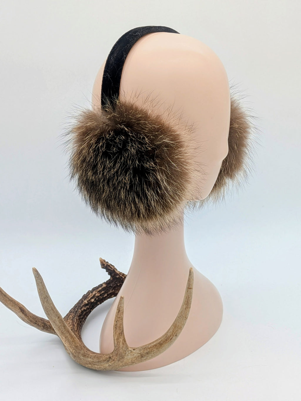 Natural Fur Earmuffs