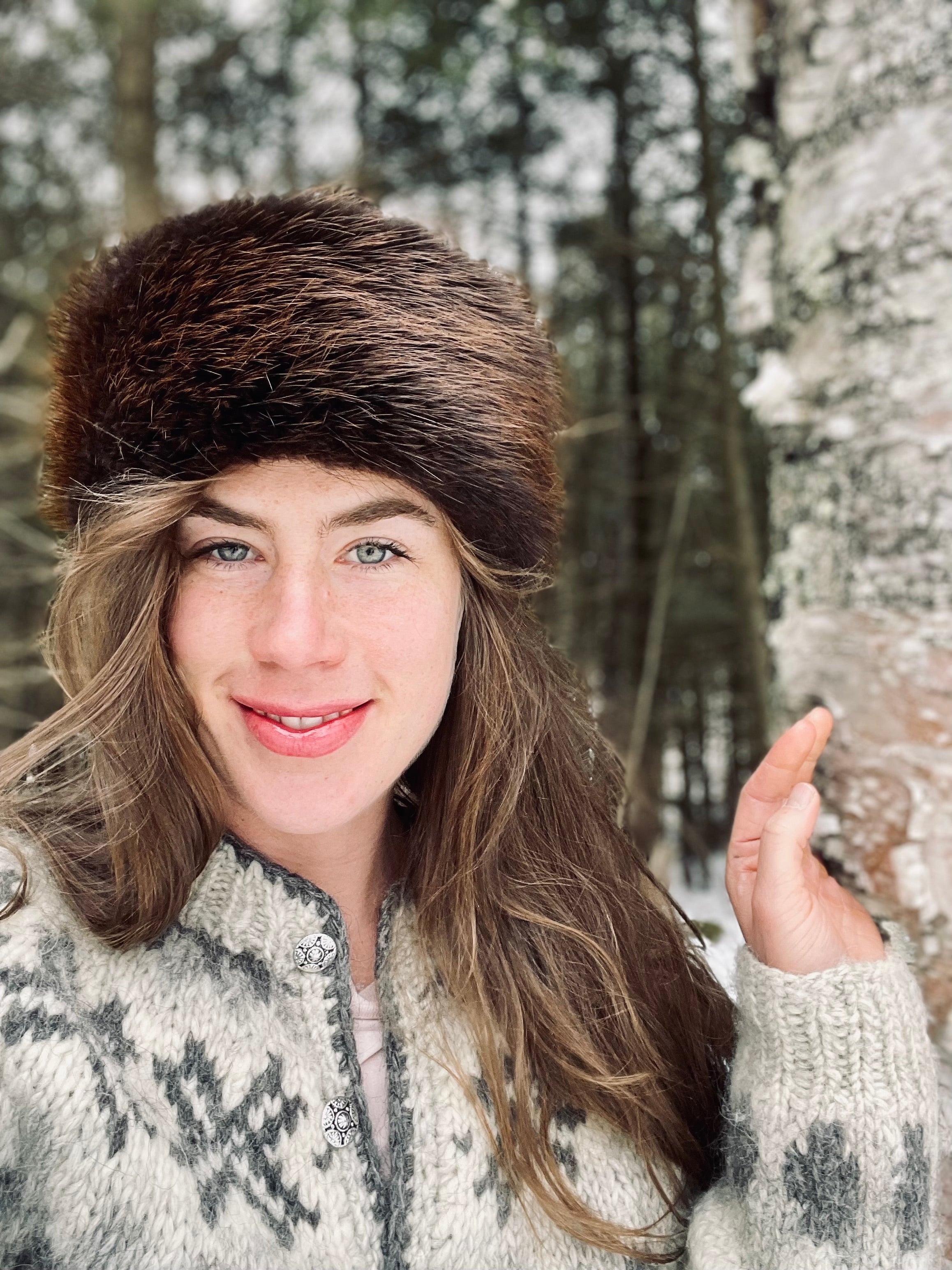 Beaver Headband/Neck Warmer