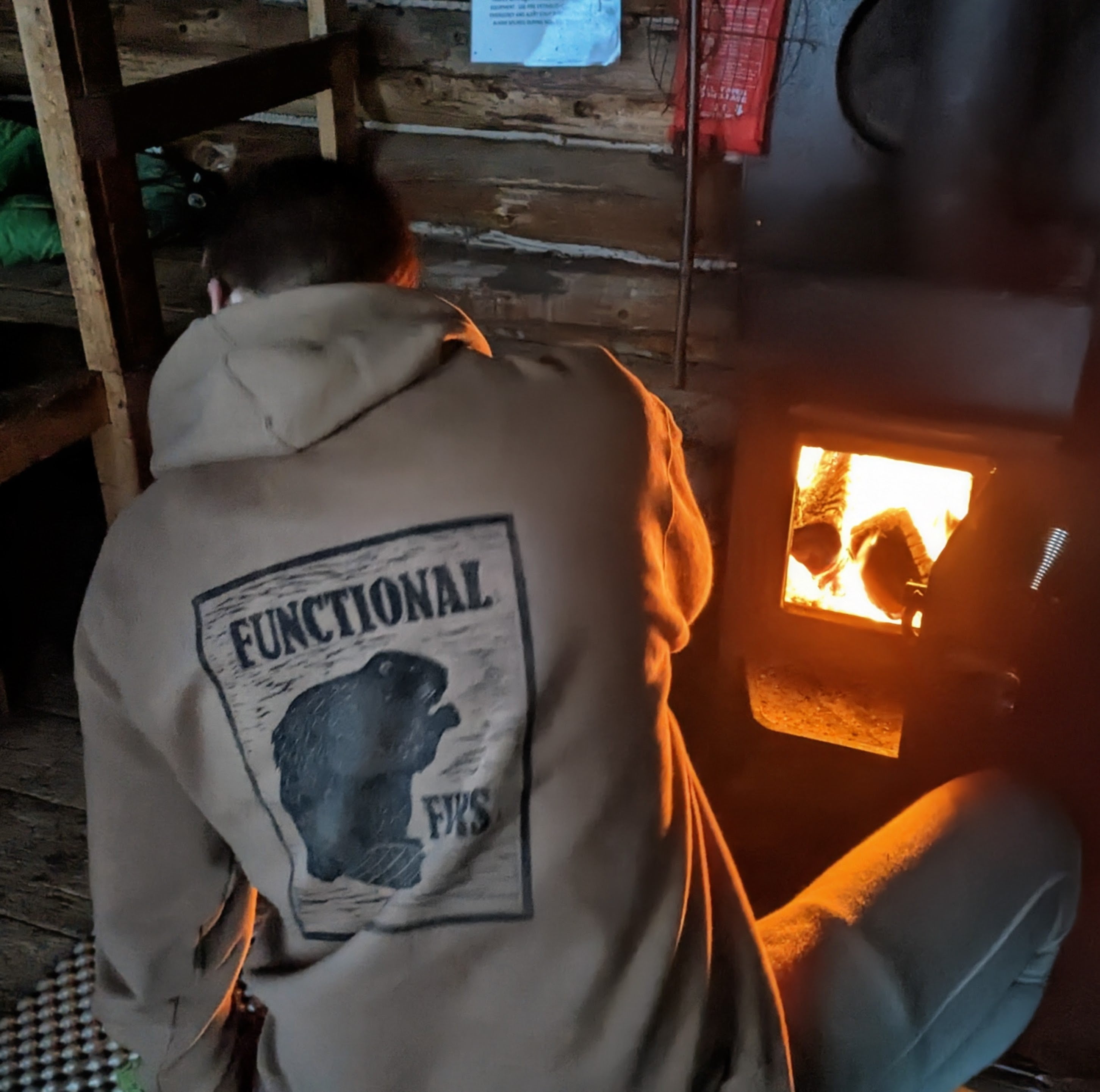 Lino Print Logo Hoodie