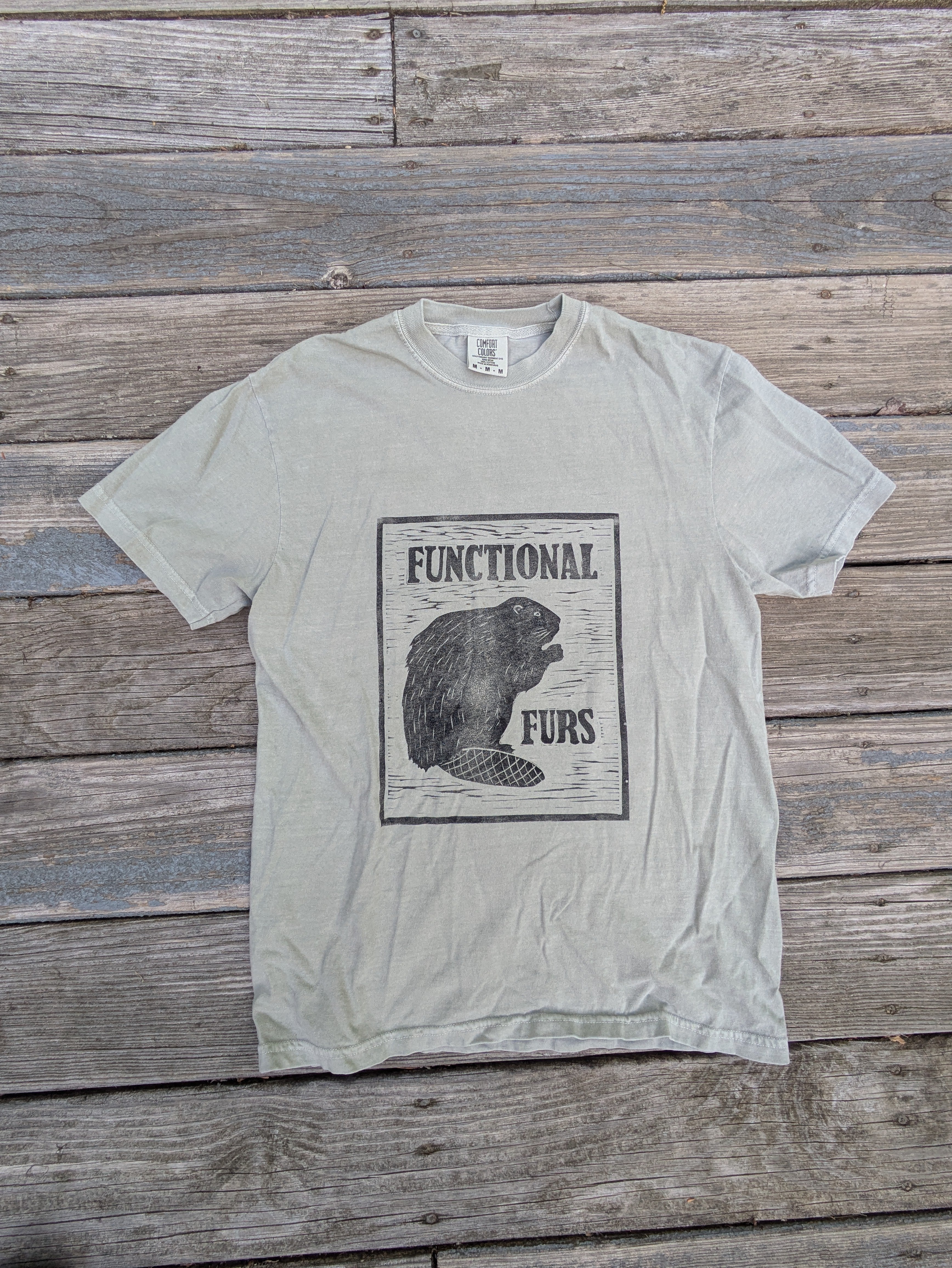 Lino Print Logo T-Shirt