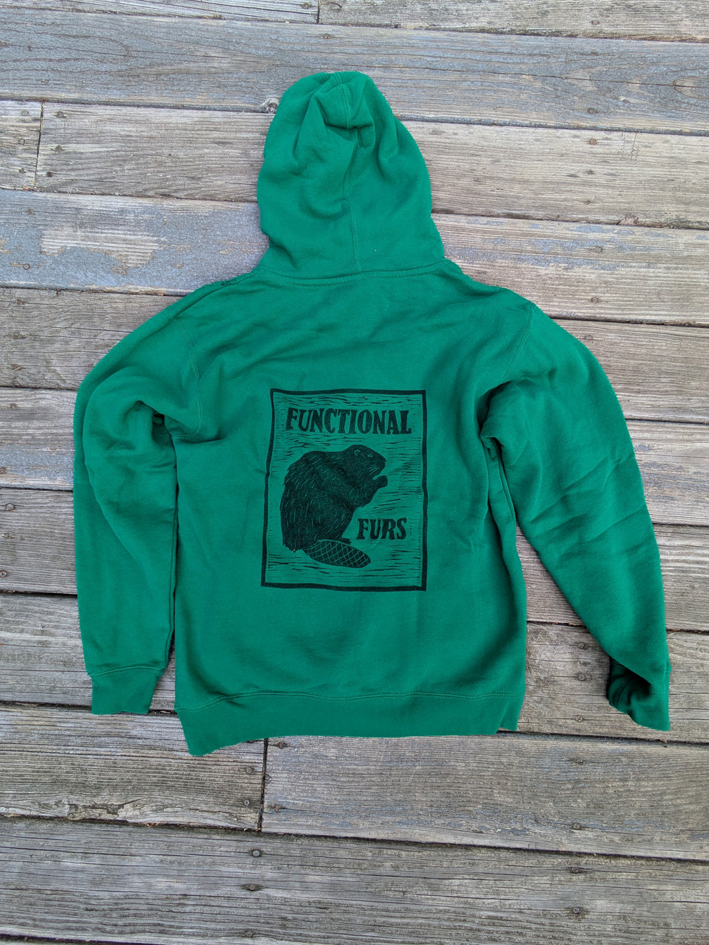 Lino Print Logo Hoodie