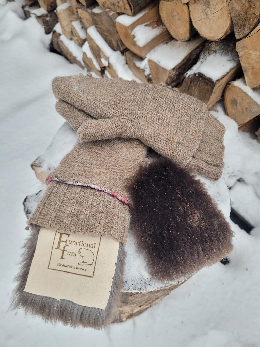 Beaver Fur Hand Warmers