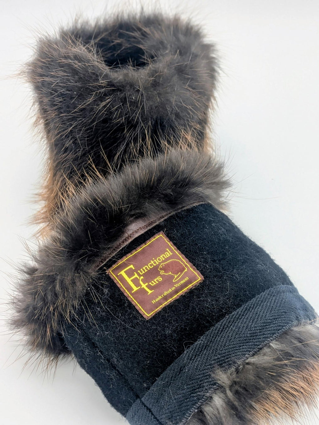 Beaver Fur Slip-on Boot Cuffs